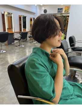 ツネ ヘアアンドヘッドスパ(TsuNE hair&head spa) ショートボブ