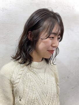 アンジェリカ(Angelica Total Beauty Lifestyle Design) くびレイヤーエモージュグレージュ似合わせカット