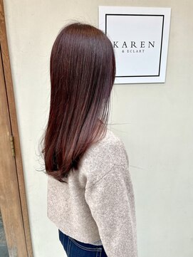 カレンアンドエクラート 大宮(KAREN&ECLART) シアトネカラーで作るピンクヘア/大宮/ツヤ髪/髪質改善/韓国風