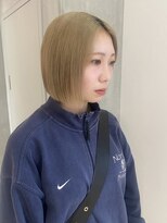 ヨーク(YOKE) 【YOKE】切りっぱなしボブ/ぷつっとボブ/ハイトーンボブ