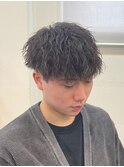 縦落ちツイストスパイラルパーマ ツイスパ