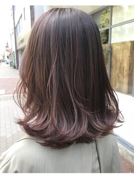 モクレン(mokuren.) ピンクバイオレット艶カラー