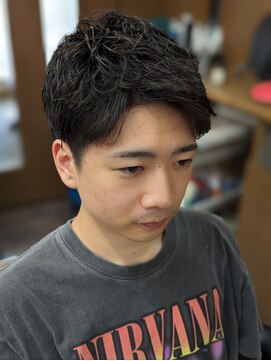 グラスヒビキ 波巻きツイストスパイラルパーマ