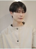 シースルーバング 韓流ヘア マッシュパーマ 韓国マッシュ