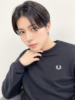 束感黒髪ナチュラル人気流行センターパート韓国風