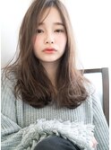 センターパート×ロングボブ☆会津若松