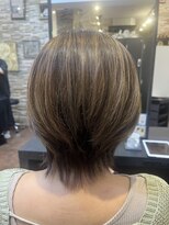 ヘアーラウンジ アンフィ 井土ヶ谷(Hair Lounge Anphi)&nbsp;レイヤーショート