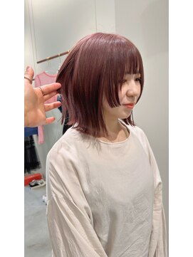 ゴカンムード(Gokan mood) 縮毛矯正ブリーチ髪質改善ふわふわ柔らかいダブルカラー30代40代