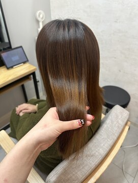 エクラートリュクス 津田沼(ECLART Luxe) ケアアイテム使用◎美髪縮毛矯正