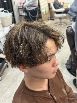 スウェル 船橋店(Swell) #ベリーショート#ダークアッシュ#ニュアンスパーマ#韓国マッシュ