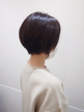 ラトリエコンタン(L´atelier Content) 30代40代50代おすすめ　コンパクトショートボブ