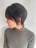 フープヘアー(HOOP.HAIR)&nbsp;艶髪ブラック/ショートウルフレイヤー