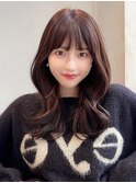 フェミニンロング/メルティカラー/韓国レイヤー/似合わせカット