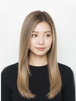 ソードリーフ ヘアーアンドスパ 鶴見店(swordlief hair&spa)&nbsp;最高の艶髪ロングヘア&ハイトーンベージュ