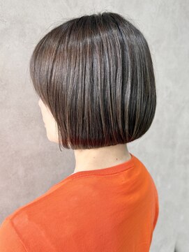 エンクス(enx) ホワイトグレージュデジタルパーマチェリーブラウンNH62