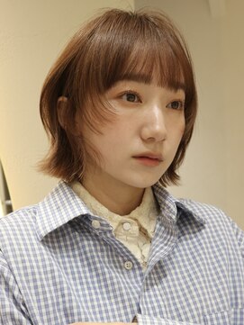 サイン 渋谷(SIGN) 20代/韓国ボブ/タッセルボブ/レイヤーボブ/グレージュ