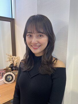 ロンドアベニール 北千住(Lond avenir) 髪質改善縮毛矯正レイヤーカット顔周り前髪韓国ミニウルフ北千住