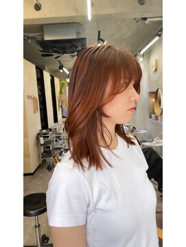 ソルトウォーター 南堀江(SALT WATER) オレンジブラウン