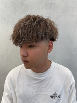 ルースト 西院店(ROOST) パイルツイスト×ホワイトハイライト