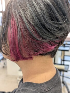 アース 菊名店(HAIR&MAKE EARTH) ピンクインナーカラー