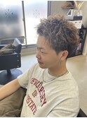 スパイキーベリーショート/ツイストピンパーマ