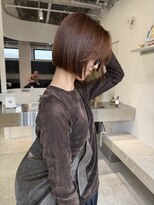 ステン(sten)&nbsp;レイヤー切りっぱなしボブ