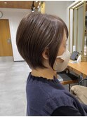30代40代50代 大人可愛いショートボブ　【SPICE AVEDA岡部】