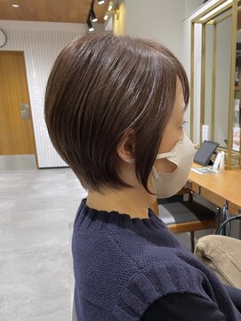 スパイスアヴェダ サロンアンドスパ 玉川高島屋SC店(SPICE AVEDA salon&spa) 30代40代50代 大人可愛いショートボブ 【SPICE AVEDA岡部】