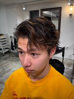 メゾンフォーメン 心斎橋店(Maison for men)&nbsp;ハーフバック/大人スタイル/メンズパーマ/メンズカット