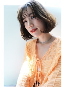 ルーチェココ(Lu'ce coco) 艶髪韓国風[切りっぱなしボブエアリーロング美髪]