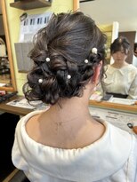 アローズ 栄町店(HELLO'S)&nbsp;《HELLO'S 栄町店》 シニヨンアレンジ 【佐藤 翔太】