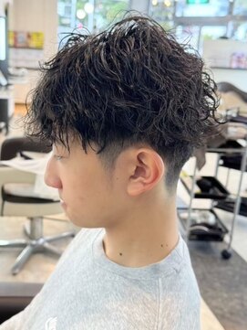 ガーデン 西川田店(garden) 宇都宮メンズカットメンズパーマ波巻きスパイラルパーマツイスパ