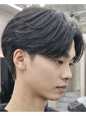 パーマっぽく見えない自然なニュアンスパーマ