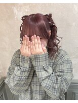 キキ(kiki by KENJE)&nbsp;ミニリボンヘアアレンジ