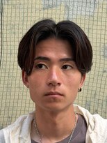ティーヘア(t.hair)&nbsp;曲がる縮毛矯正フェザーショート/刈り上げ/センターパート