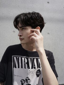 マイロ(mailo) 大人センターパート+ルーズパーマ