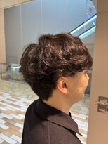 ケンジ 平塚 アネッタ(KENJE annetta)&nbsp;マッシュスタイル　ナチュラルパーマ
