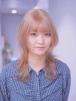プリアバイポプルス 渋谷(pria by popls) ミディアムウルフ