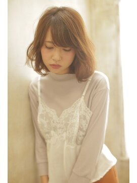 リー 尼崎(Lee) 『Lee尼崎』透明感up大人ナチュラルボブ