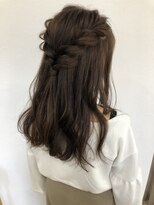 ヒーリングヘア レビ(healinghair lebe) 【lebe/賀来】ヘアアレンジ　結婚式パーティお呼ばれヘア