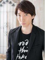 メンズヘア ビーセカンド 草加店(MENS HAIR B-2)&nbsp;ナチュラルニュアンスなビジカジかき上げヘアF