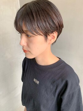 テトヘアー(teto hair) マッシュショート、グレージュ、アッシュブラウン、スリーク