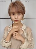 似合わせヘア/耳掛けOK/ショートボブ