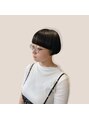 エレノア 梅田店(Eleanor) ワイドバングの変形ボブで周りと差をつけて…