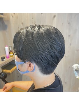 デュード(Dude) ハンサムショート/ダークアッシュ/ダークグレージュ