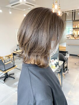 美容室 ツリー(Tree) ノンブローでおさまる大人スタイル『Tree hairsalon 』本厚木