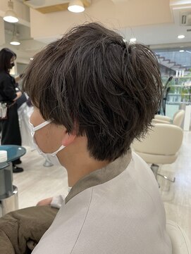 クオーター(QUARTER) 大人メンズ爽やかナチュラルパーマスタイル