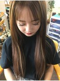 75本+インナーカラー*ロング