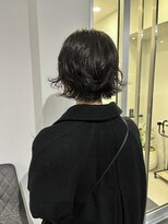 カフ(CAF)&nbsp;CAF FUKO/ボブ/ニュアンスパーマ/ゆるパーマ/大阪/心斎橋