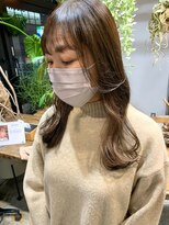 ナルヘアー 越谷(Nalu hair)&nbsp;インナーカラー/ミルクティーベージュ